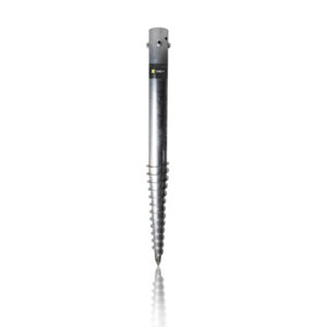 114mm x 1600mm Open Top Ground Screw