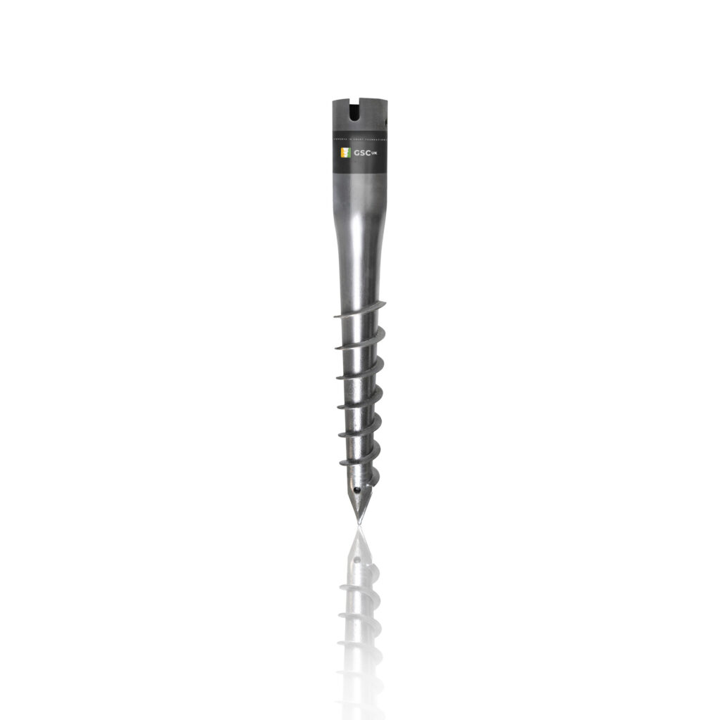 ground screw sizes
