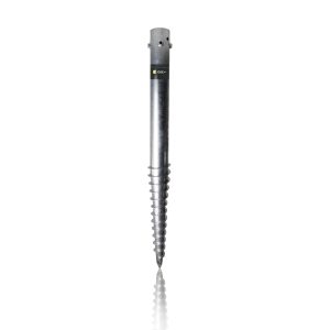 114mm x 1600mm Open Top Ground Screw