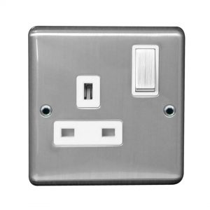 Metal Power Socket - 13AMP
