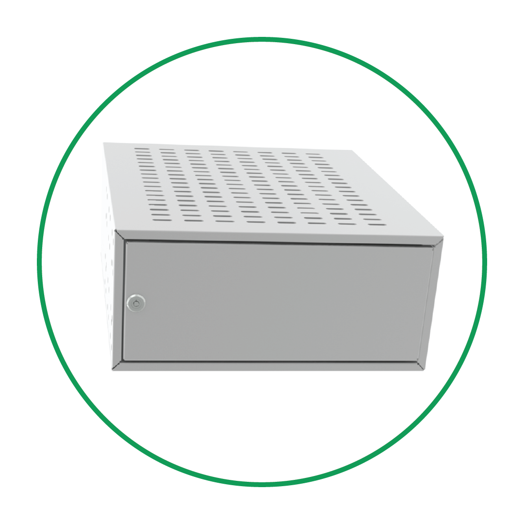 Horizotaly Mounted Total Security Cage