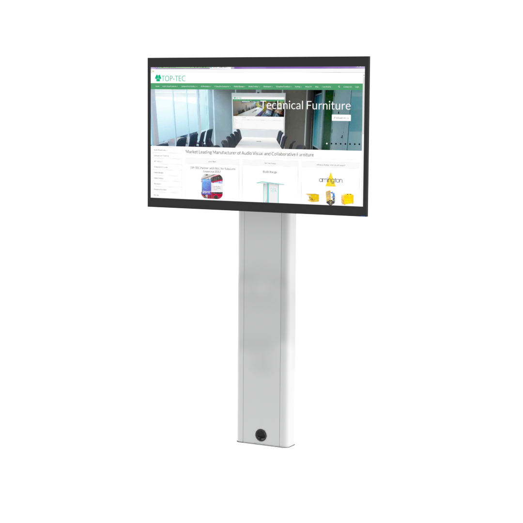 Floor Mounted Screen Mast
