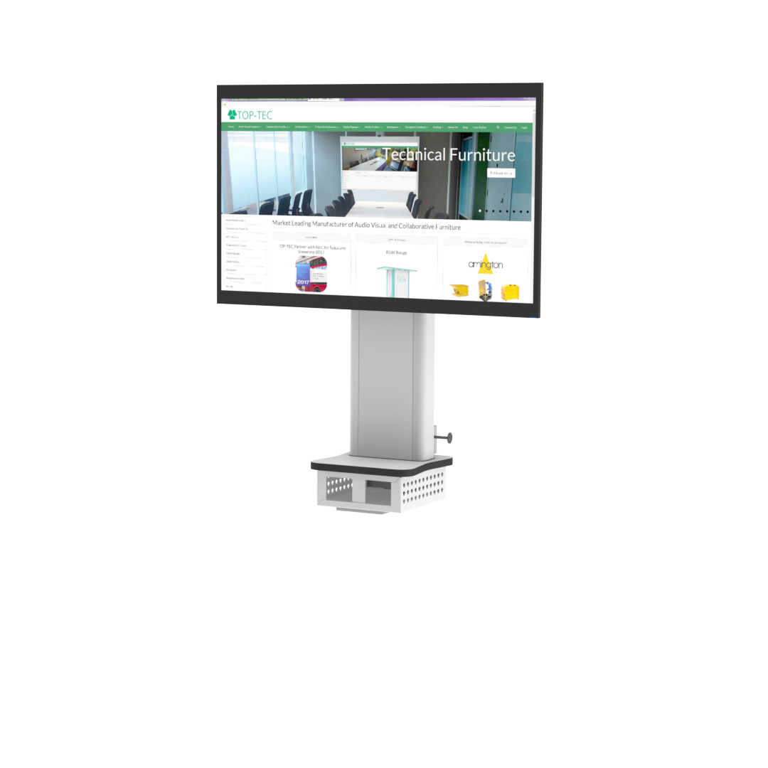 Wall Mounted Screen Mast