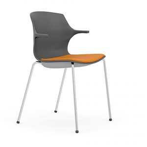 Four Legged Chair with arms