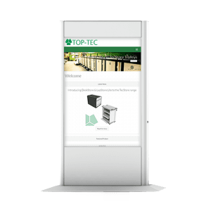 Digital Signage Stand - 55" Screen (Portrait)