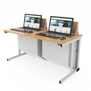 Venus Electric Pop-up Double Desk