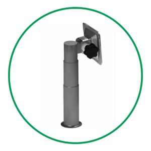Tilt, Swivel + Height Adjustment