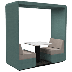 HUTCH- 2 seat open den